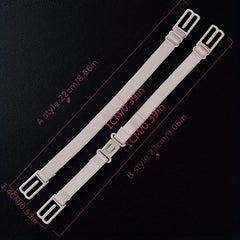 Invisible Bra Strap Clips Adjustable Non-Slip Shoulder Lingerie Accessories