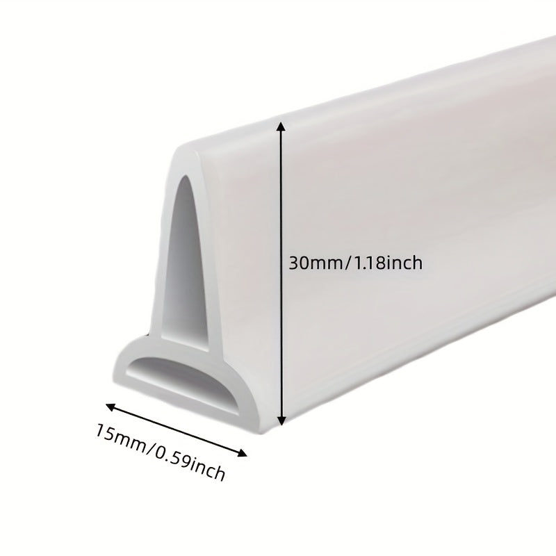 Silicone Bathroom Water Stopper - Prevent Splashing and Flooding