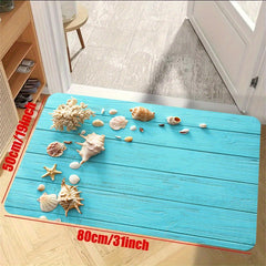 Soft Kitchen Rug Anti-slip Absorbent Mat Runner Rug