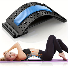 Adjustable Neck Back Stretching Device for Muscle Relaxation & Therapy