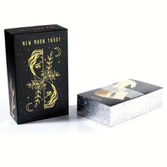 Moon Crescent Tarot Cover - Unveil Night Sky Secrets