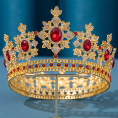 Crystal Tiara Crown Rhinestones Princess Crown Prom Party Tiara