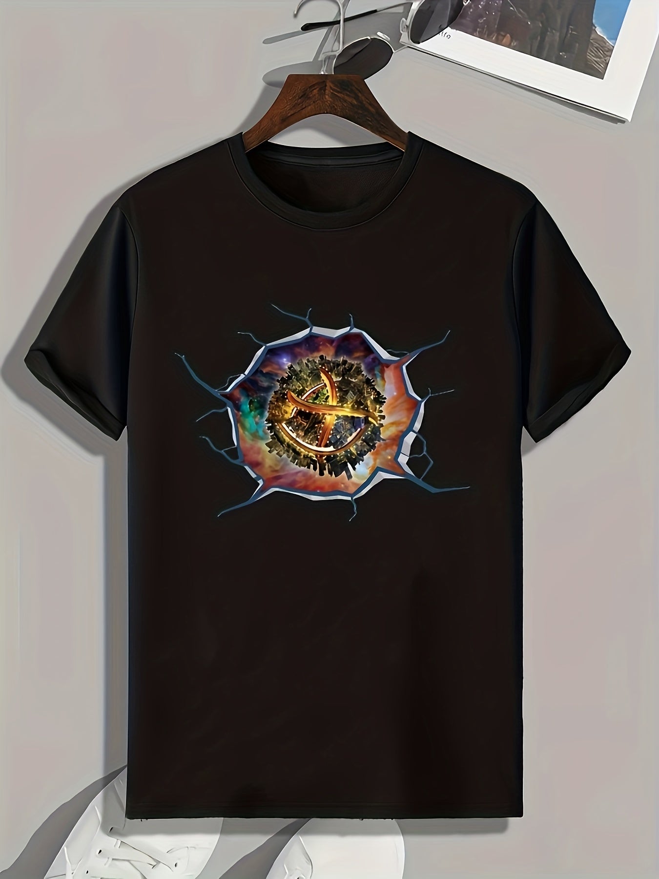 Men's Graphic T shirt for Summer Casual Wear