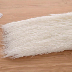 Cotton Doll Animal Hair Decoration Long Hair Roll Bundle Pillow Fabr