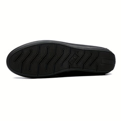 Men's Moc Toe Loafer Shoes Non-Slip Slip On Driving Shoes