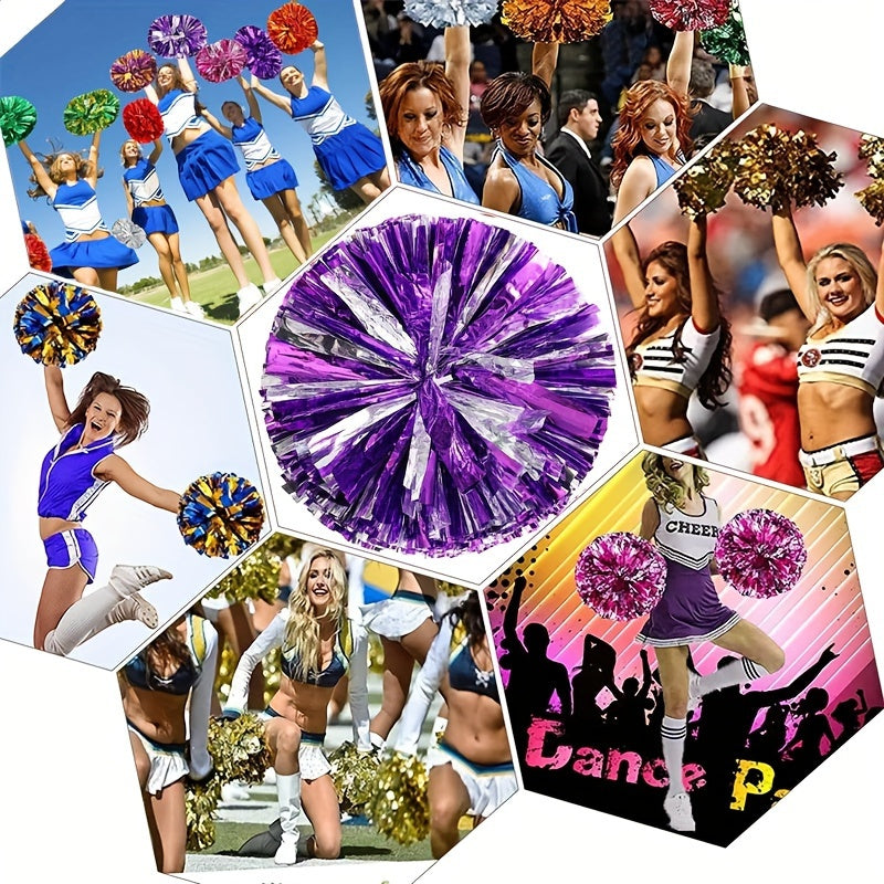 10pcs Cheering Poms Handheld Props Dancing Supplies