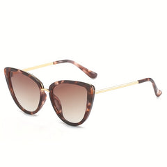 Y2K Cat Eye Sunglasses - Candy Metal Glasses UV400