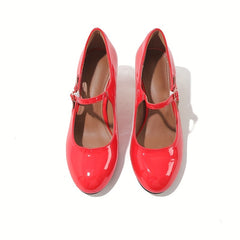 Women's Hollow Out Pumps Ankle Strap Shoes