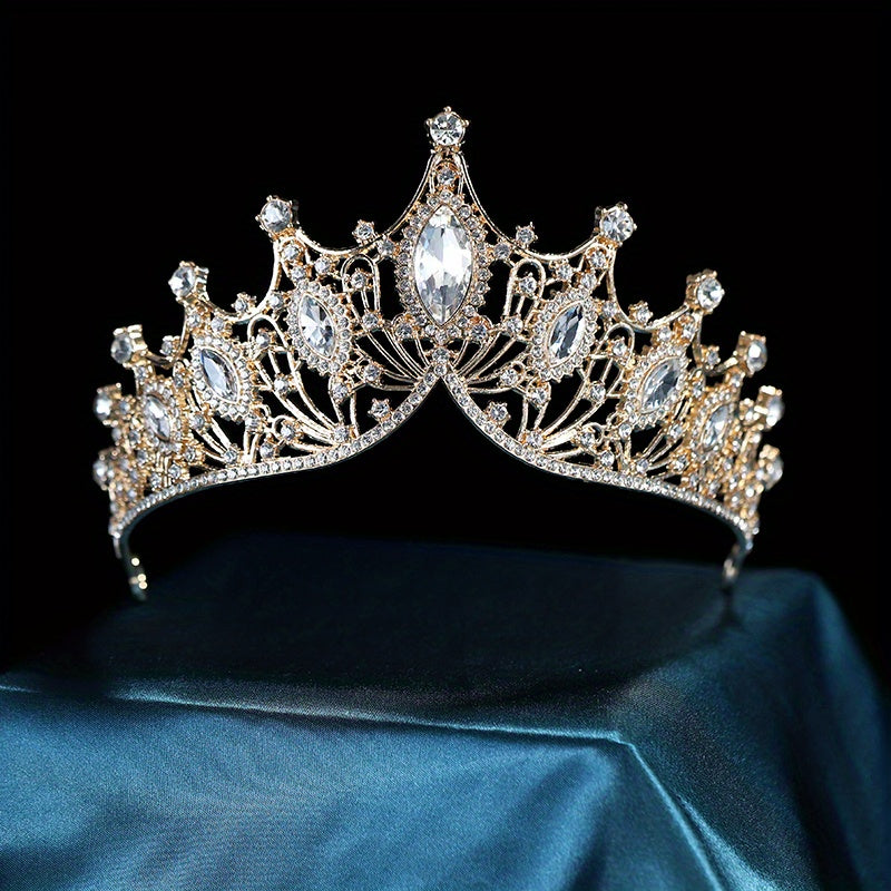 Bridal Crystal Crown Head Jewelry Tiara Headband Wedding Hair Accessories