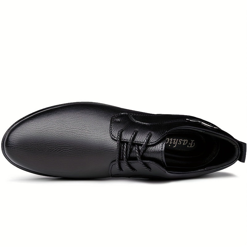 Men's Lace Up Pointed Toe Loafers Breathable Lightweight Casual Shoes