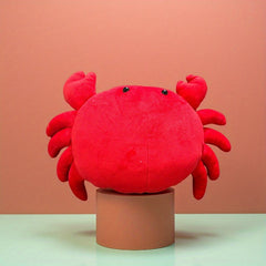 Red Crab Plush Toy Soft Stuffed Animal Perfect Gift for Friends & Family
