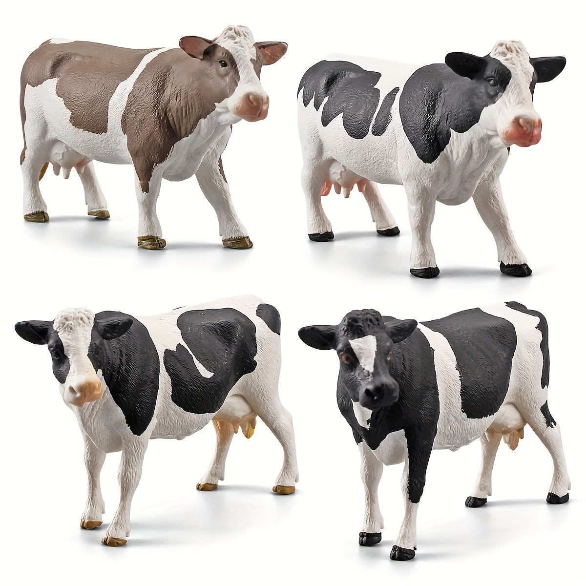 Farm Poultry Livestock Cow Model Ximen Tartar Cow Ornaments