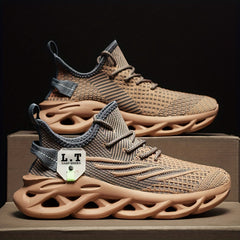 Men's Knitted Breathable Comfy Sneakers For Running