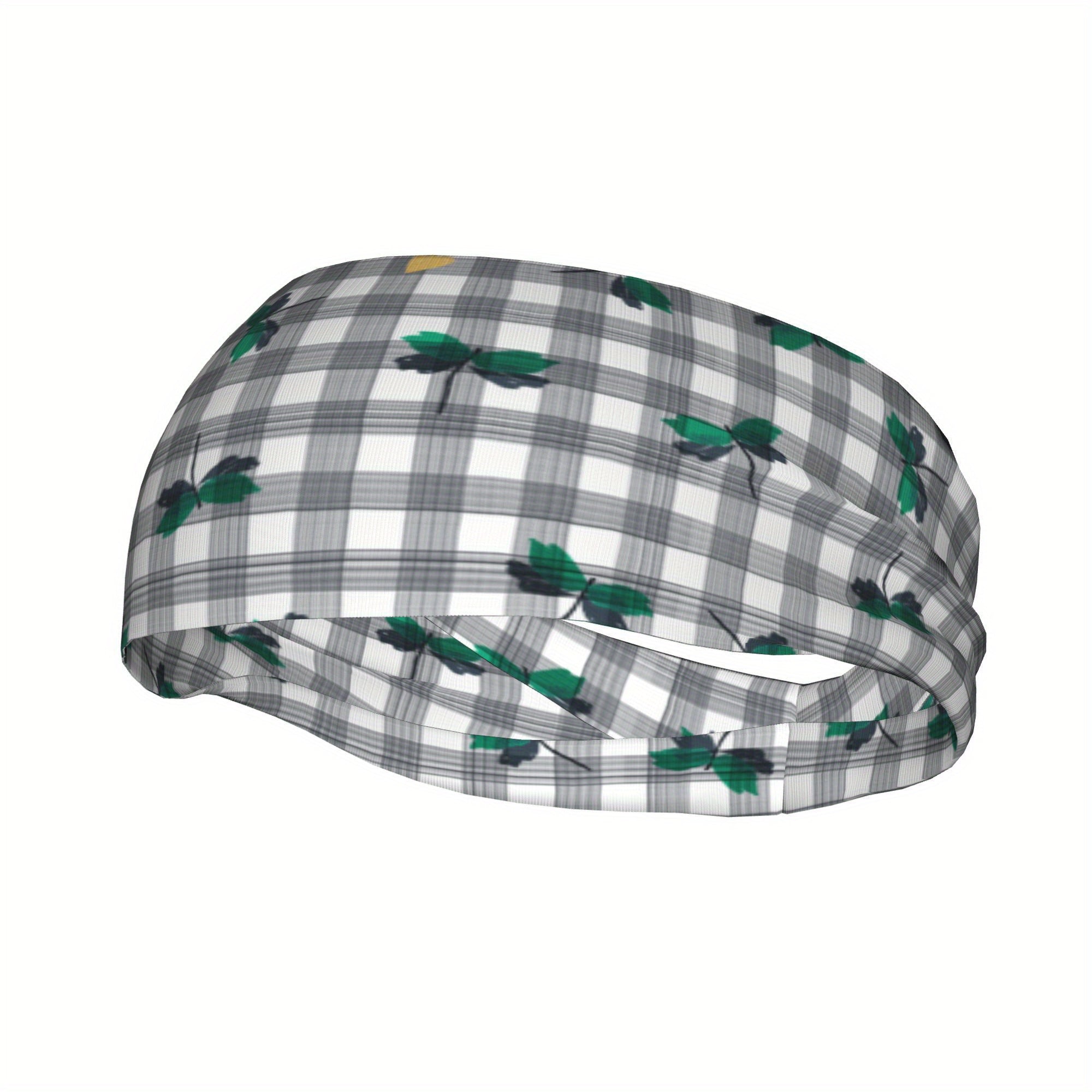Signature Check Plaid Headband for Sport & Casual Outfits