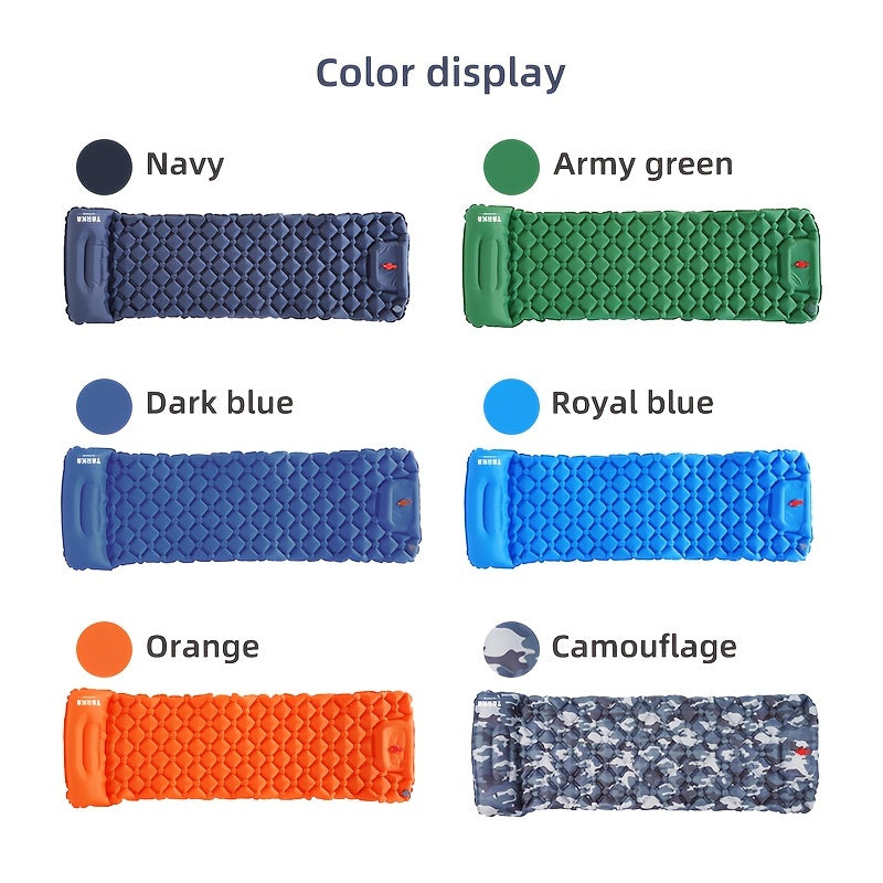 Ultralight Outdoor Sleeping Pad with Built-in Inflator Pump