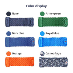 Ultralight Outdoor Sleeping Pad with Built-in Inflator Pump