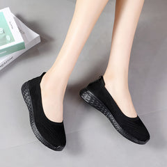 Mesh Breathable Flat Shoes Comfortable Women's Footwear