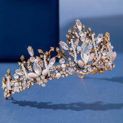 Girl's Princess Rhinestone Crown Tiara Fairy Birthday Hair Accessory