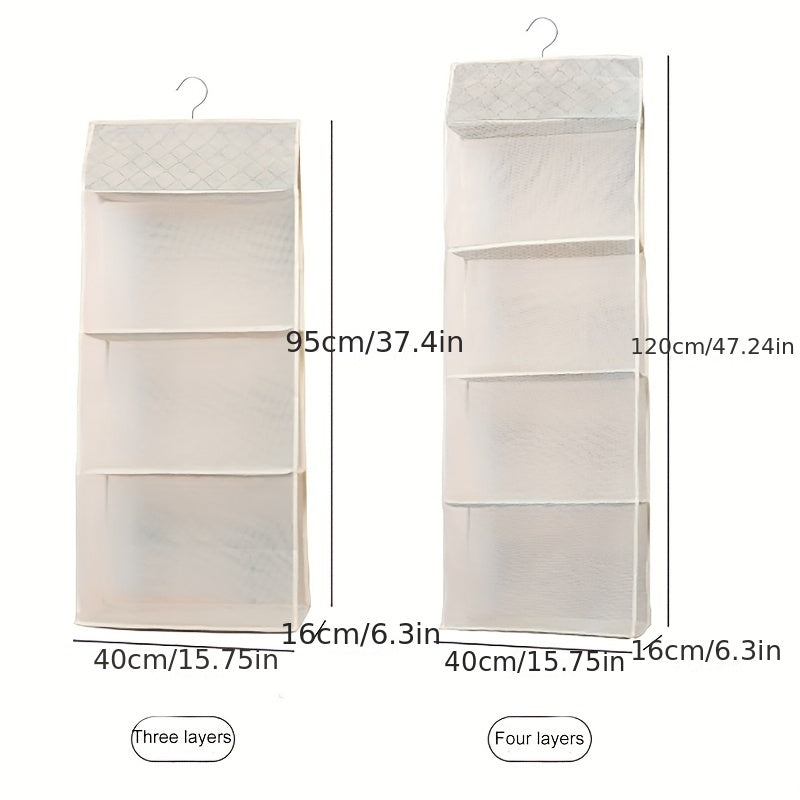 4 Layer Hanging Storage Bag Organizer