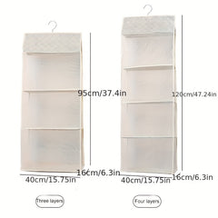 4 Layer Hanging Storage Bag Organizer
