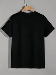 Men's Live To Ride Animals Graphic T-Shirt Crew Neck Tee