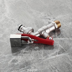 Copper Outdoor Faucet Anti-Freeze Lockable Water Spigot for RV