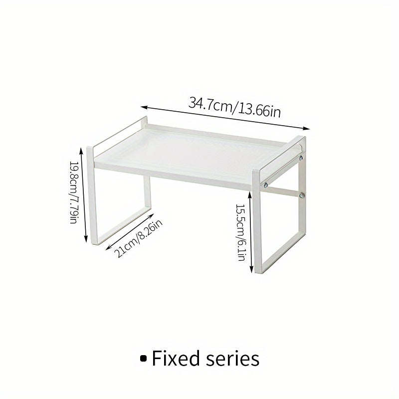 Retractable Storage Shelf Inner Partition Layer Shelf Cabinet