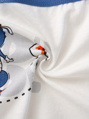 4pcs Toddler Boy's Cotton Boxer Briefs Dinosaurs Print Elastic Waist Shorts