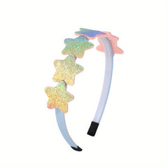 Heart Shape Mixed Headband Plastic Bundle Hairband for Baby Girls