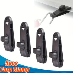 5pcs Tarp Clamp Canopy Clip Gripper Caravan Jaw Grip Tighten Tool