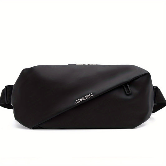 Solid Men's Waist Bag for Running Cycling Mobile Phone Bag
