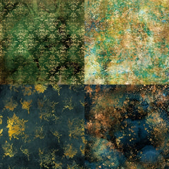 DIY Photo Album Scrapbook Paper Retro Theme Background - Vintage Paper Pack