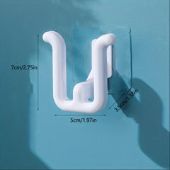 Wall Mounted Bathroom Slippers Holder Drain Rack Bathroom Slippers Hanger