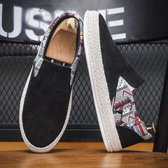 Men's Slip On Canvas Shoes Lightweight Casual Flats