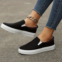 Women's Canvas Slip-On Outdoor Sneakers