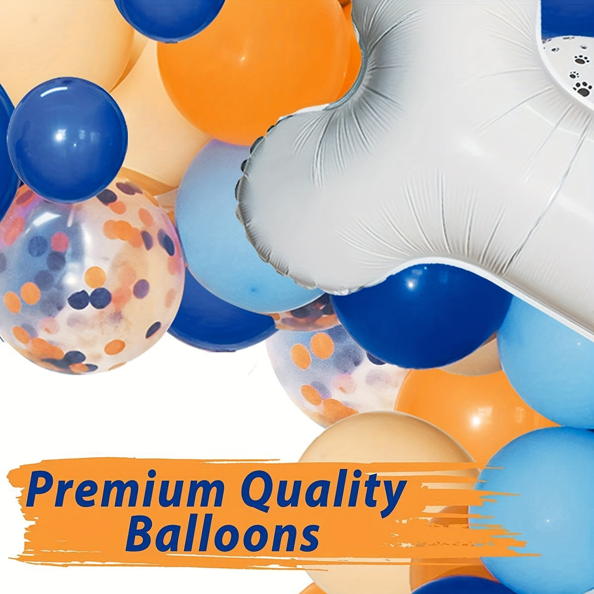 Dog Paw Balloon Set for Kid's Birthday Party