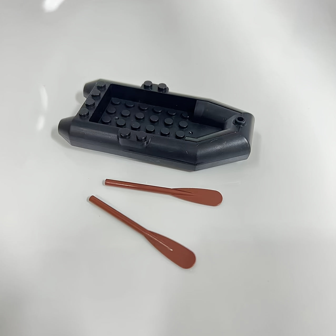 Rubber Boat Building Block Toy Model for Christmas and Halloween