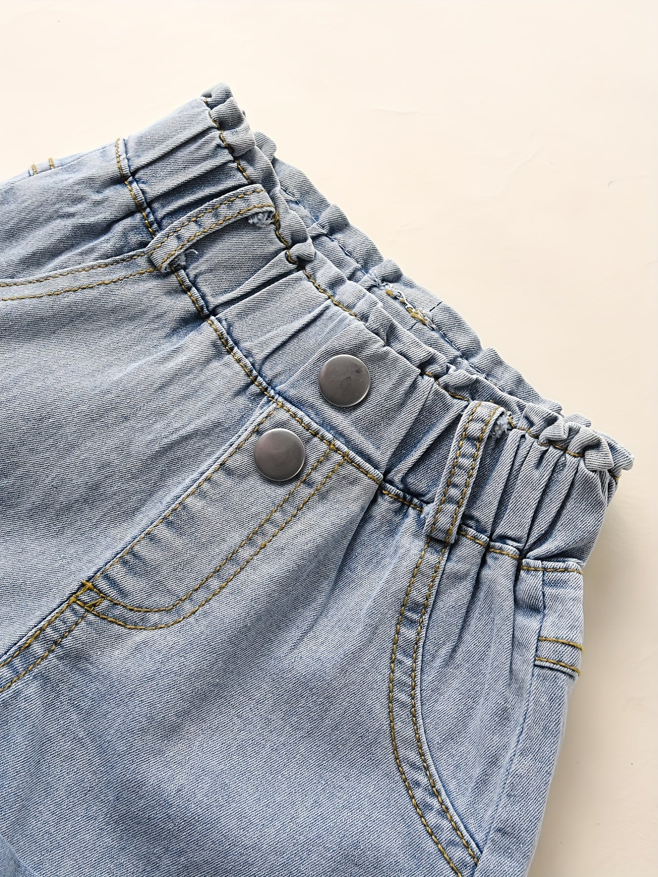 Girls Denim Shorts Comfortable Casual Pants For Summer Outdoor Kids Children