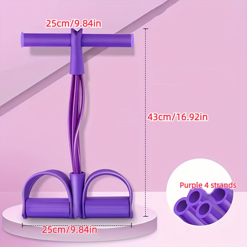 Fitness Resistance Bands Yoga TPE Pedal Puller Sit up Exercise