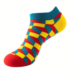 5 Pairs Men's Thin Breathable Low Cut Socks