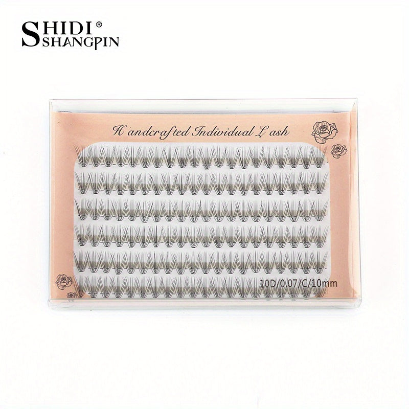 120 C Curl Grafted False Eyelashes Natural Soft Individual Lashes Extension