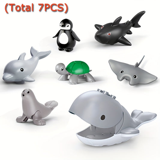 Animal Building Blocks Set Educational Construction Toys