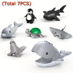 Animal Building Blocks Set Educational Construction Toys
