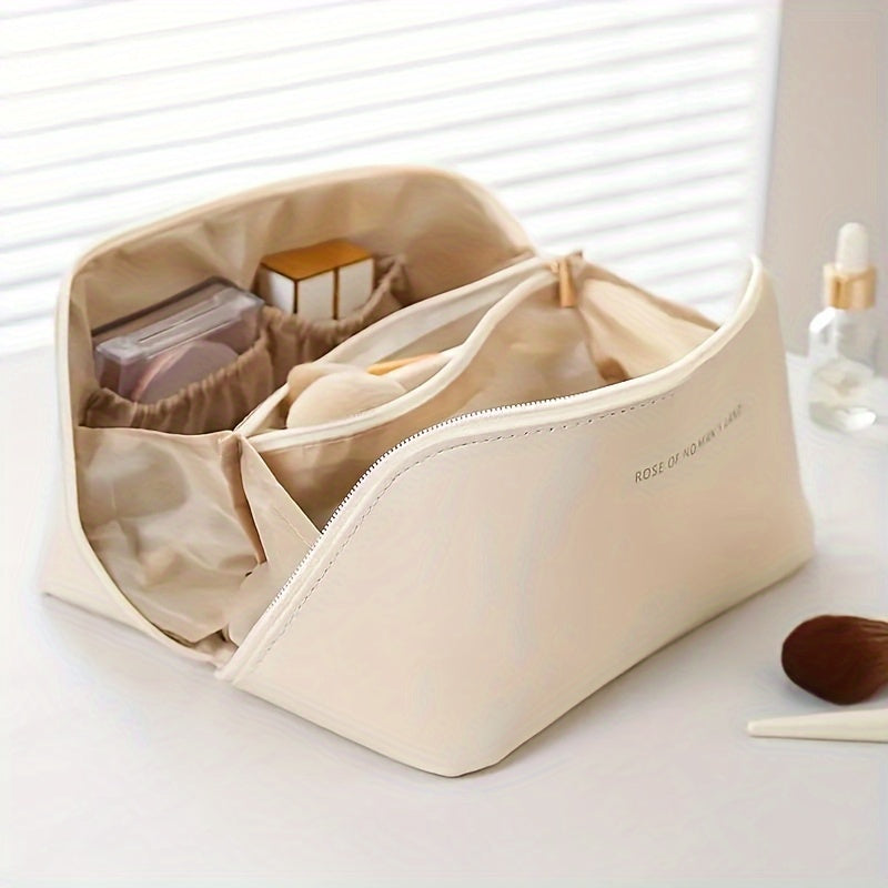 Large Capacity Portable Cosmetic Case Travel Toiletry Bag
