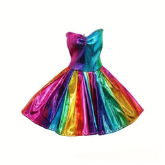 1pc Toy Doll Changing Doll Clothes Dress - Doll Not Included