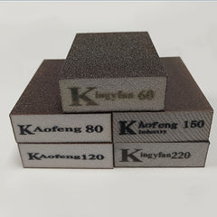 5pcs Durable Sanding Sponge & 5 Sand Blocks 60-220 Grit Coarse Fine Washable
