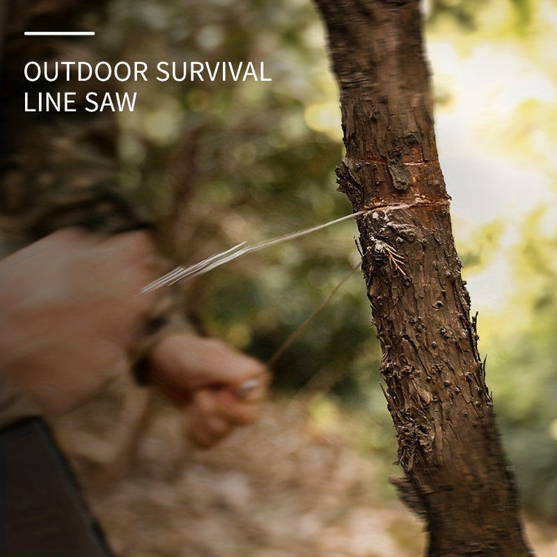 Portable Wire Saw for Outdoor Survival Lightweight and Durable
