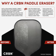 Pickleball Paddle Eraser Carbon Fiber Pickle Ball Racket Cleaner