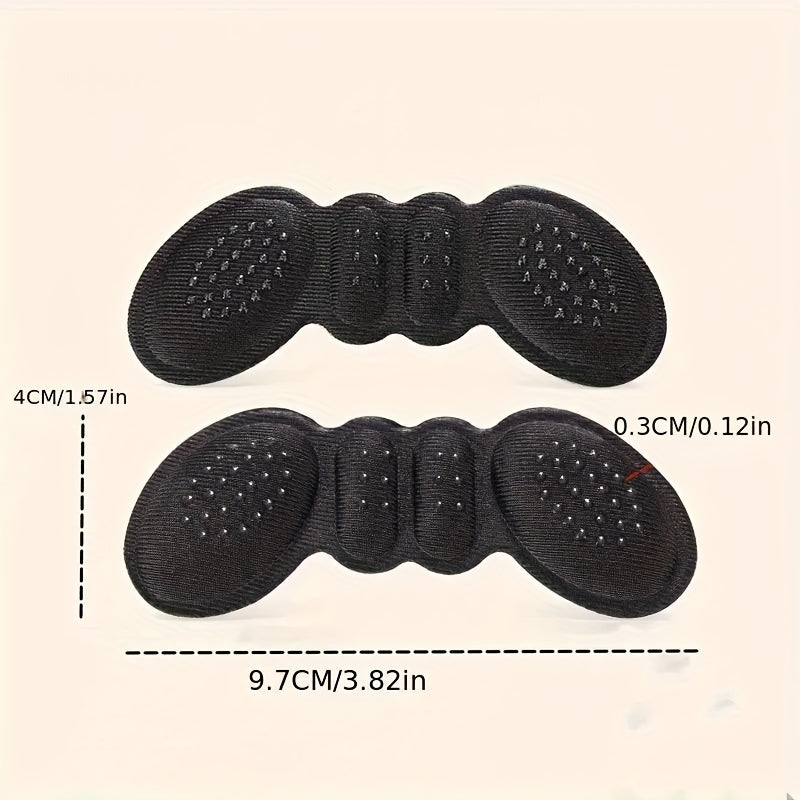 Soft High Heel Pads Heel Stickers Size Adjustments For Women's Shoes