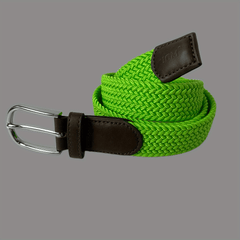 Elastic Stretch Woven Braid Belt for Girls